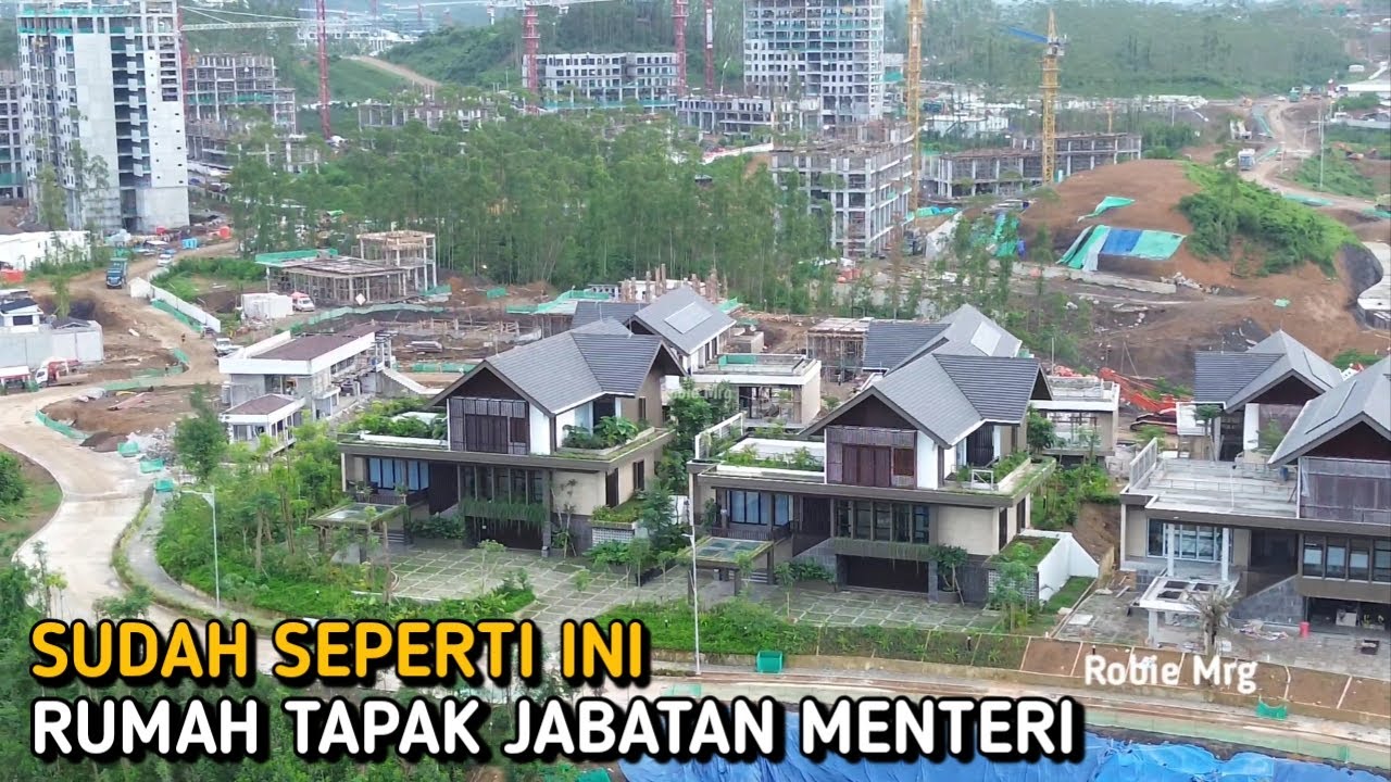 IKN Terkini ‼️ Update Rumah Tapak Menteri, Hunian ASN dan Qubika Hotel di IKN