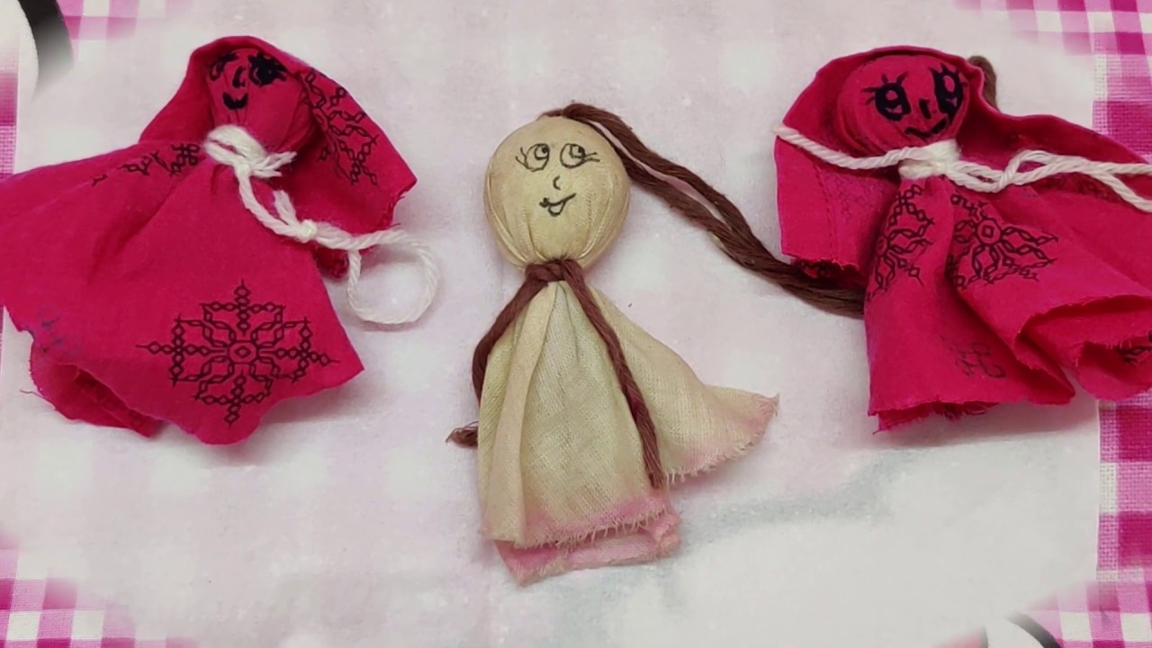 How to make cloth puppets  DIY