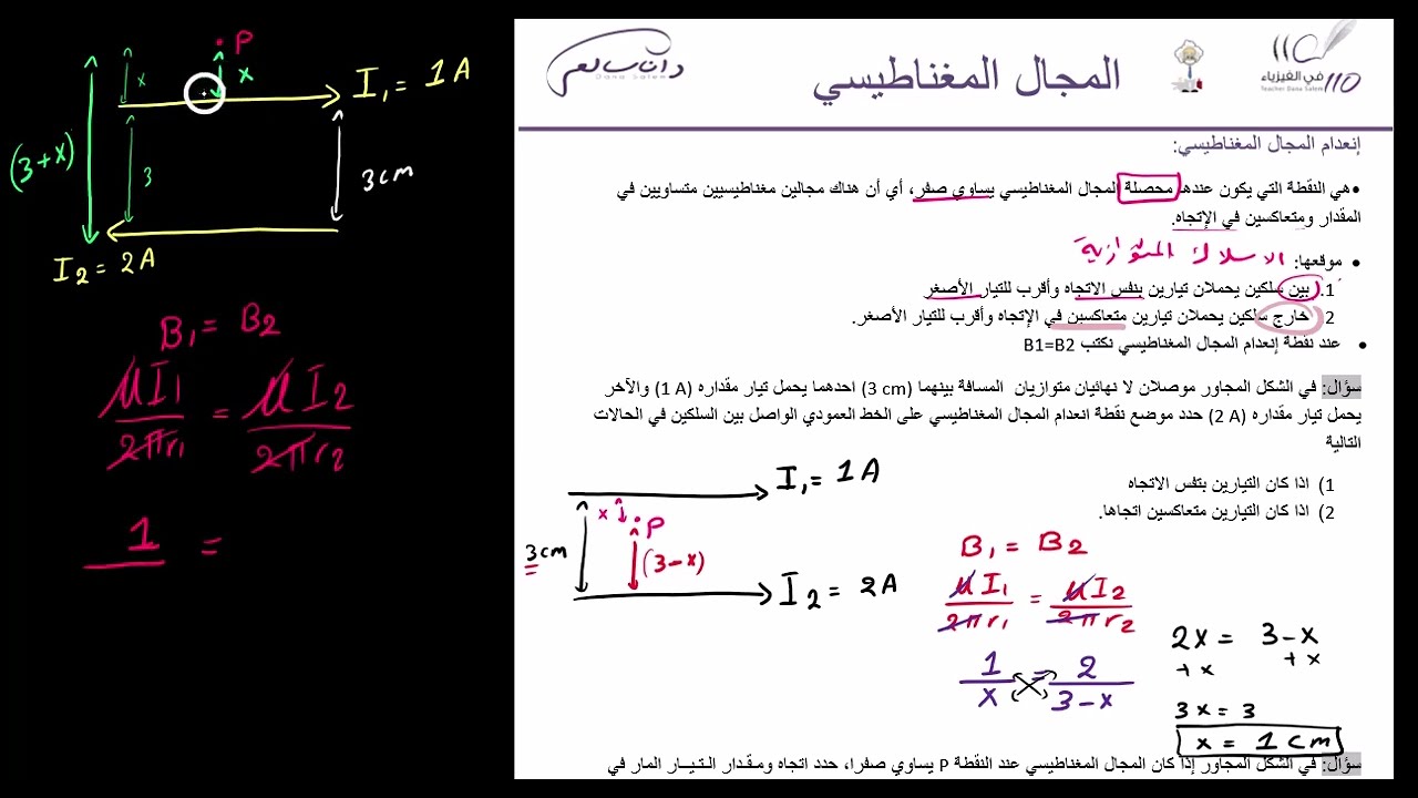 نقطة انعدام المجال المغناطيسي