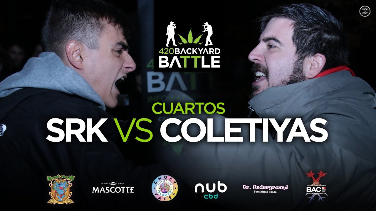 SRK vs COLETIYAS. 4os Internacional callejera 19. 420 Backyard Battle