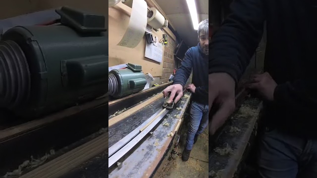 Uk bamboo rodmaking part 6. Hand planning a Richard Walker mkiv carp rod 