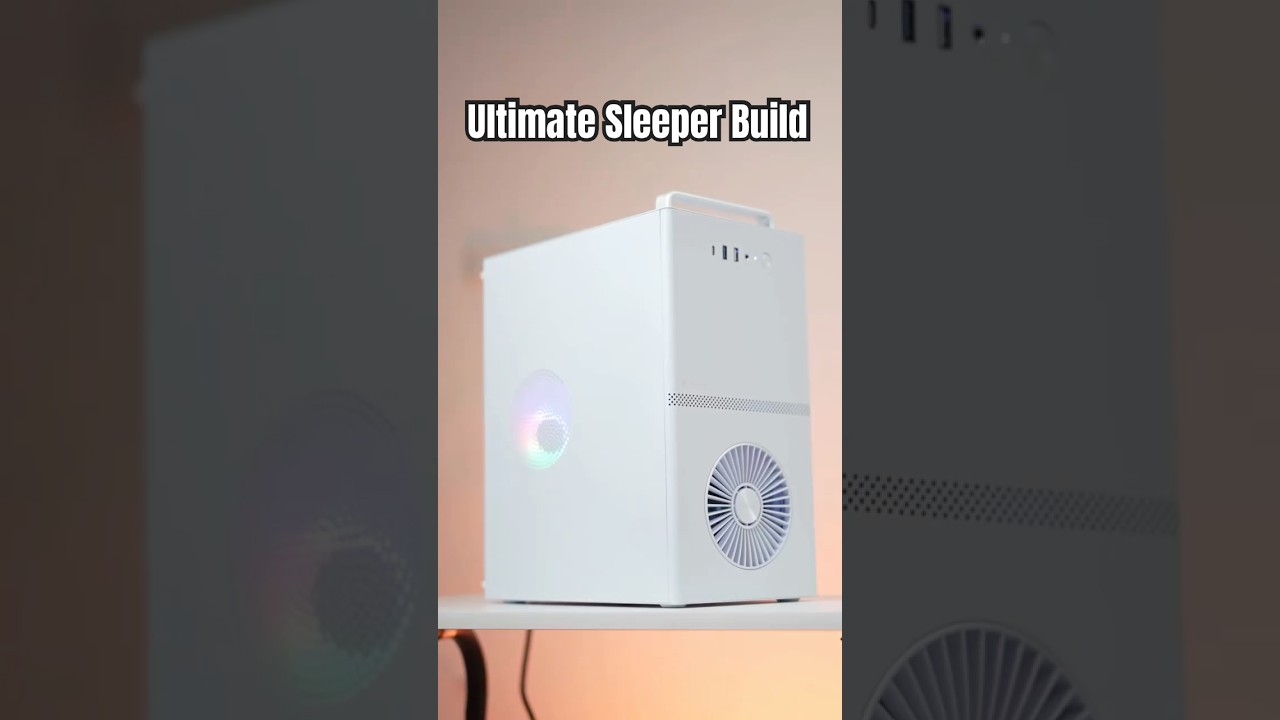 Офисный ПК для игр! Скрытая сборка #pcbuild #pcmasterrace
