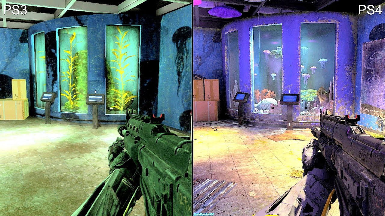 Call Of Duty Black Ops 3 PS3 Vs PS4 Graphics Comparison