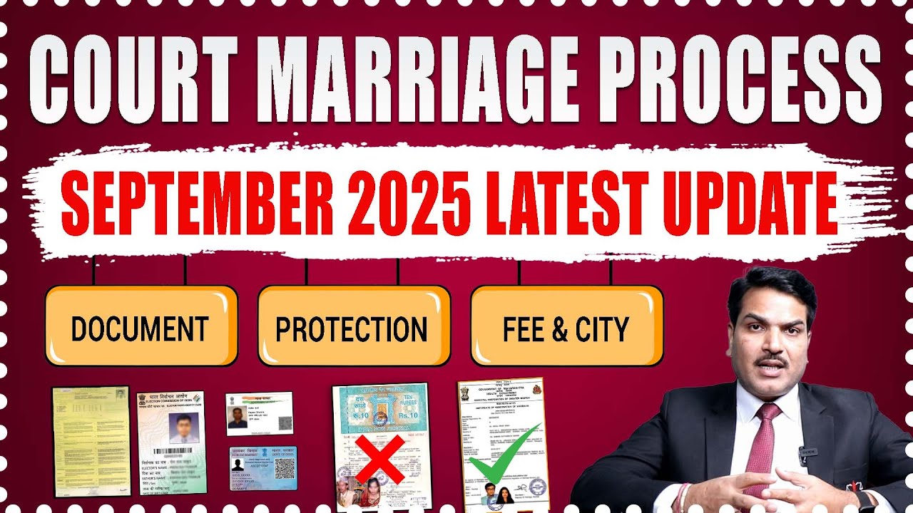 COURT MARRIAGE, September 2025 Latest Update