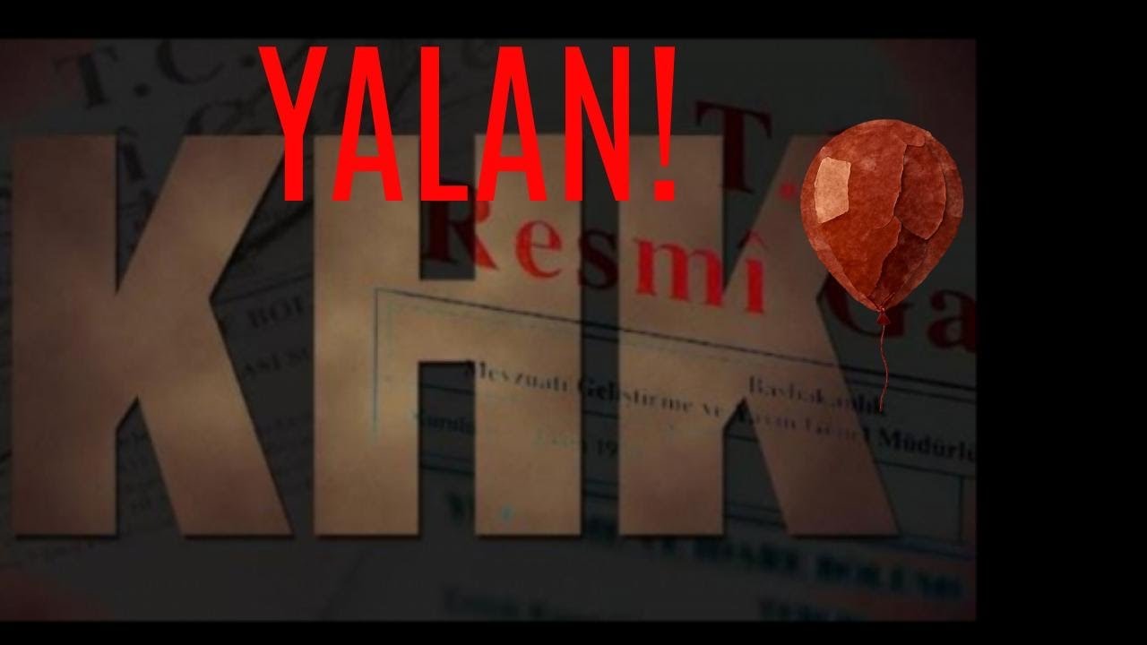 KHK Balonu: Size Yalan Söylediler