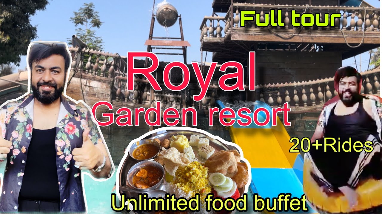 Royal Garden resort | Full tour | Best water park near Mira Bhayandar Vasai | One day picnic spot |