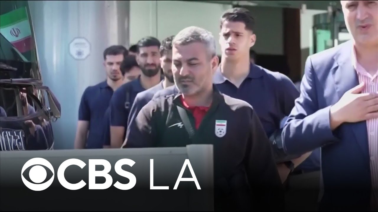 Iranian national team arrives in U.S. ahead of World Cup match, just hours after peace deal reached