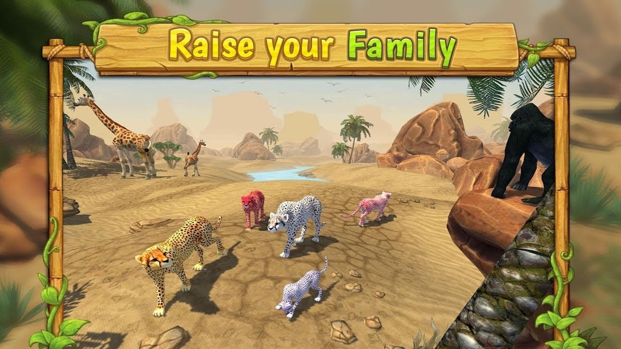 🐈Cheetah Family Simulator- By Area730 Simulator Games-Android