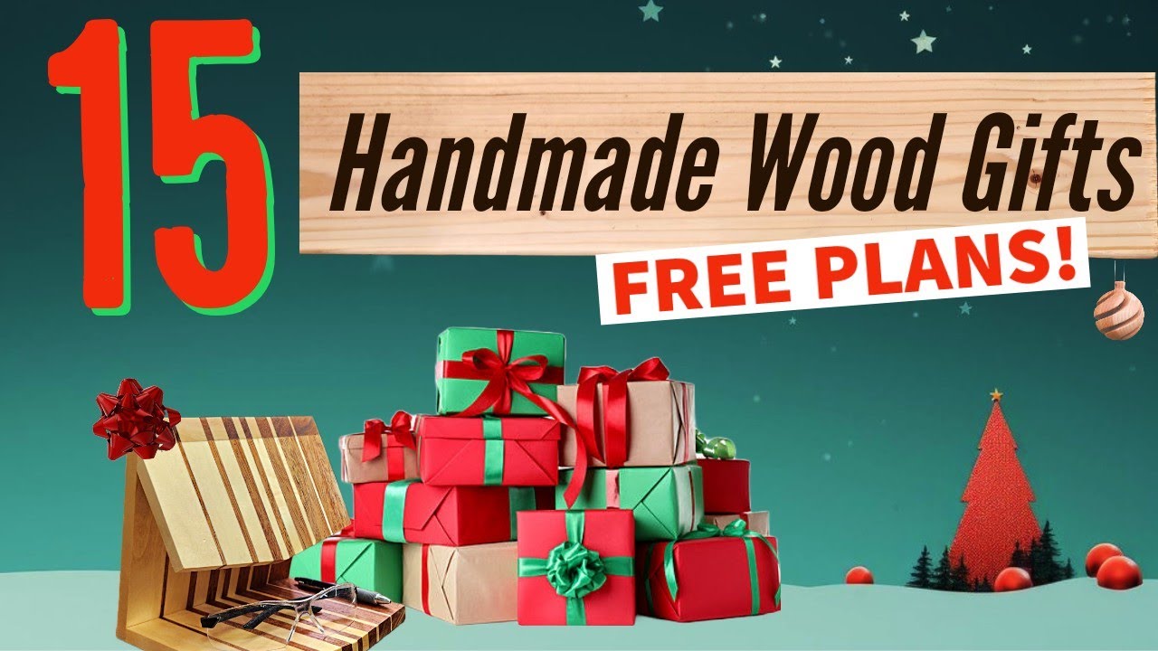 15 Small Weekend Woodworking Projects. FREE PLANS.