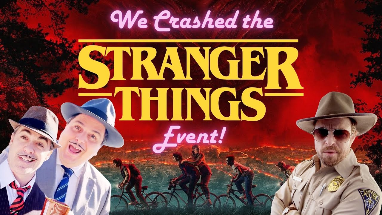 We Crashed the STRANGER THINGS 5 Event! with @JustinTaite