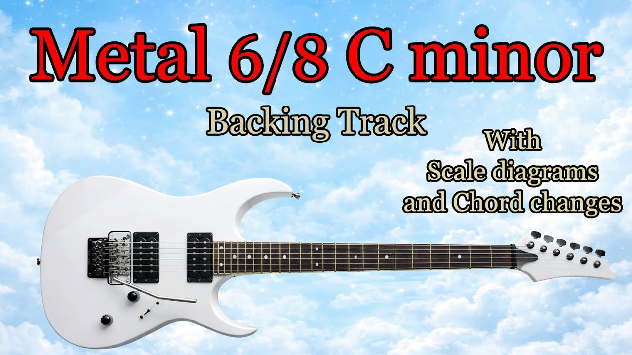 Heavy Metal Backing Track – C Minor | 6/8 Groove | 115 BPM