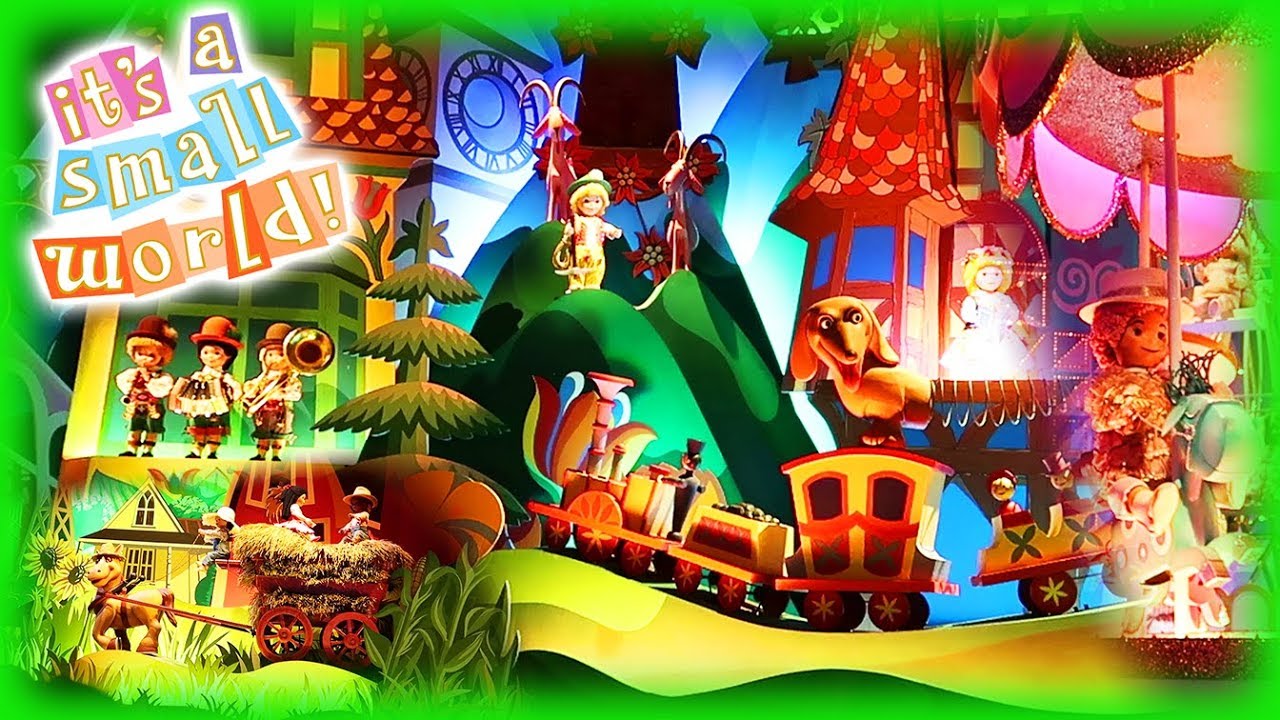It's A Small World - Disneyland Paris - Full Ride Onride POV | Dark Ride