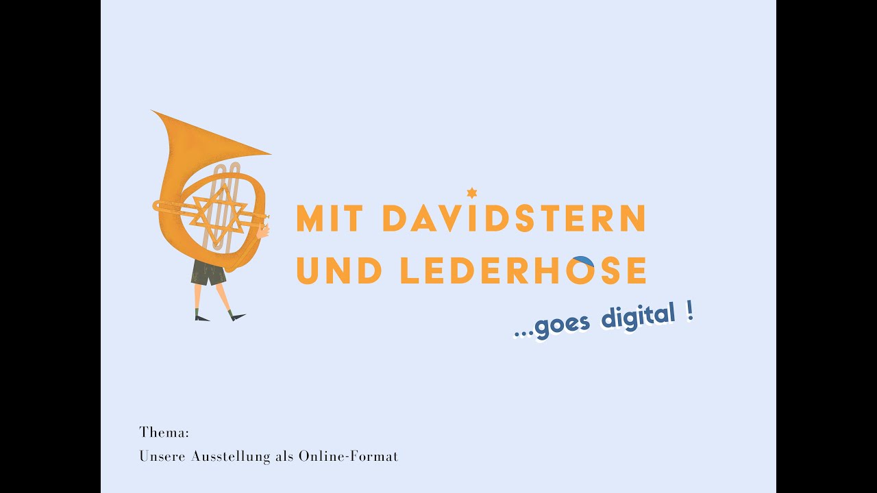Mit Davidstern und Lederhose goes digital - 1. Teil