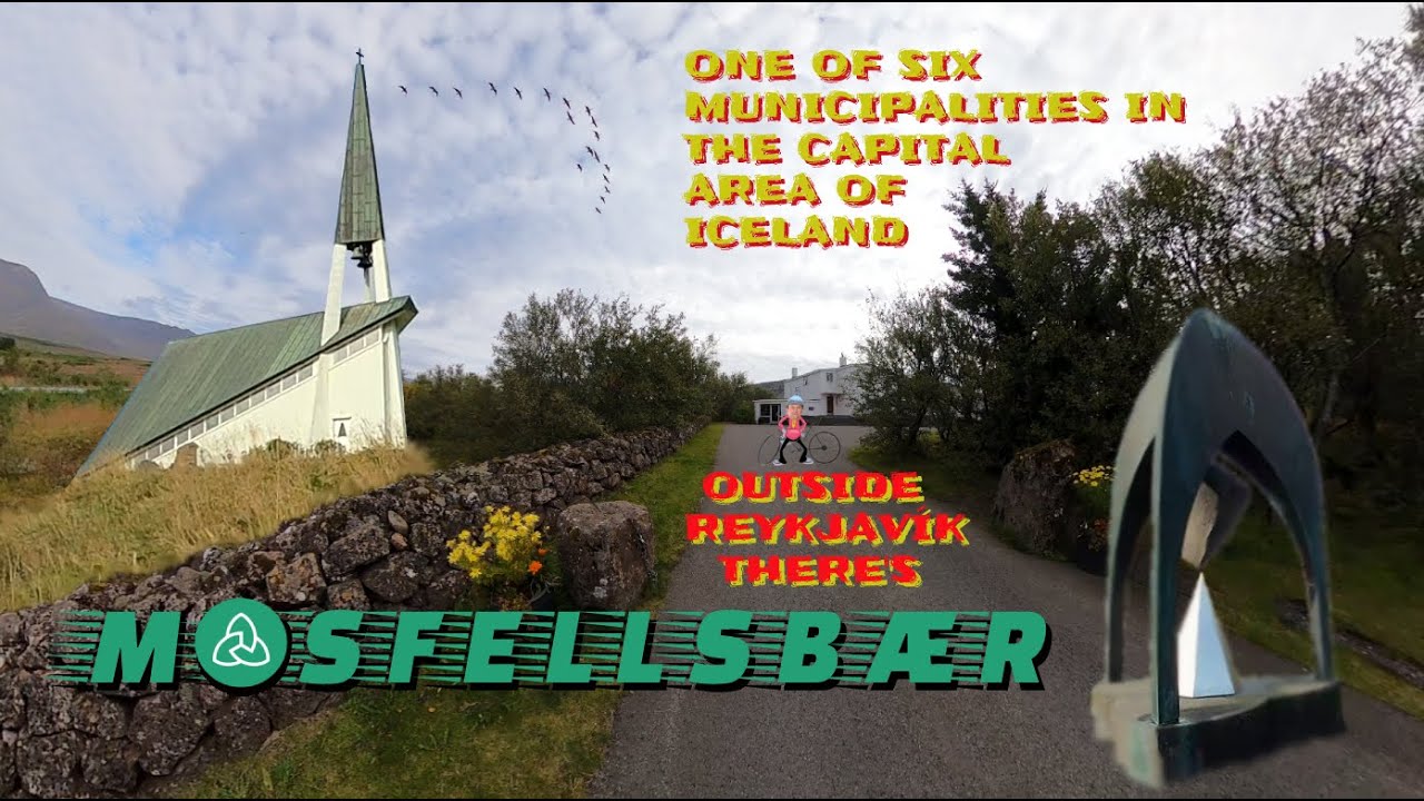 Mosfellsbær is attached to Reykjavik Iceland 😄 Towns in Iceland.