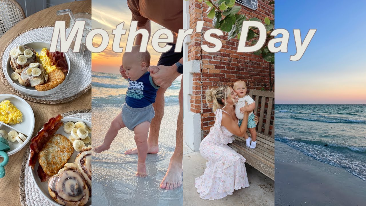 Cass' 1st Mother's Day!! presents, shopping, beach, coffee, + more