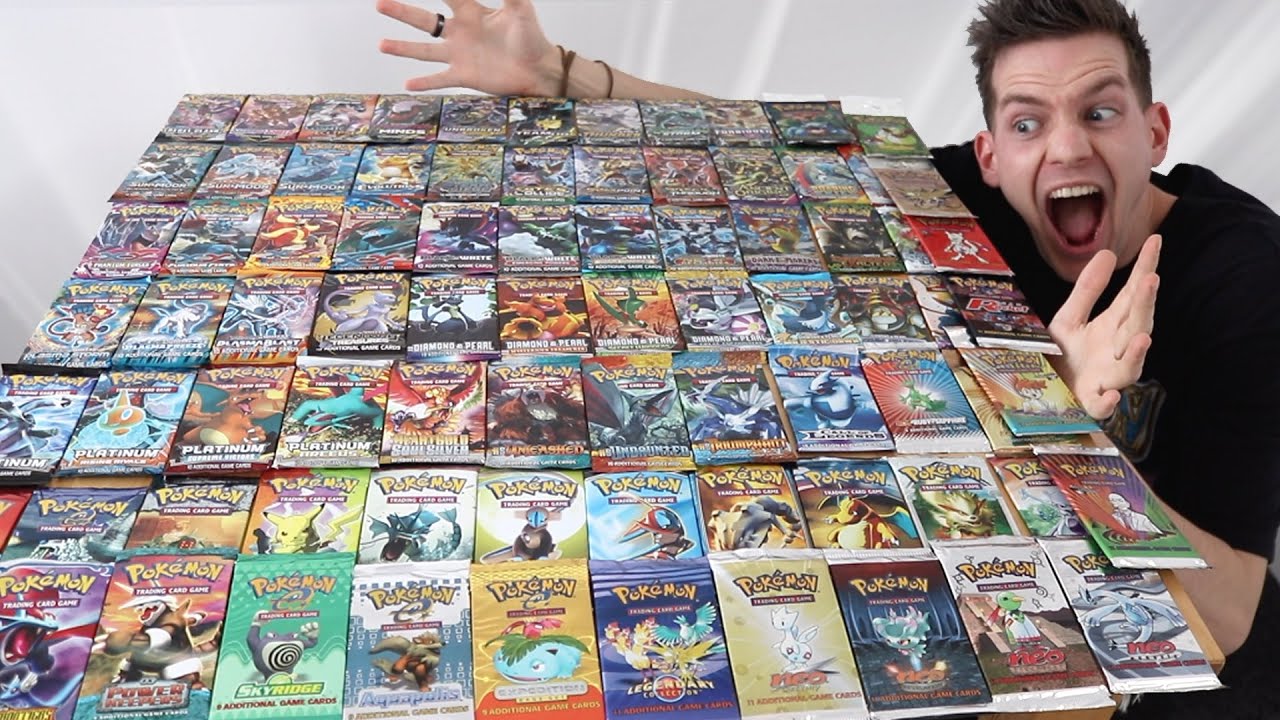 I OPEN EVERY POKÉMON PACK EVER MADE. (1999 - 2020)