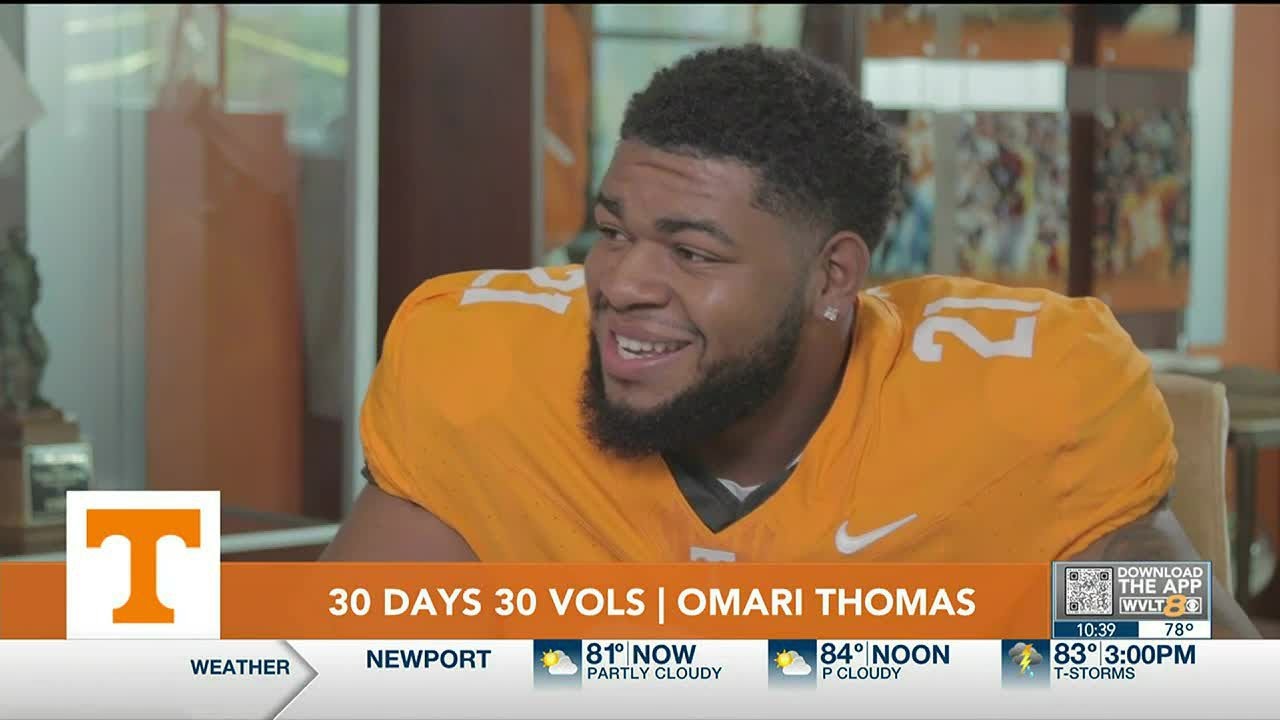 30 Days 30 Vols Day 21: Omari Thomas