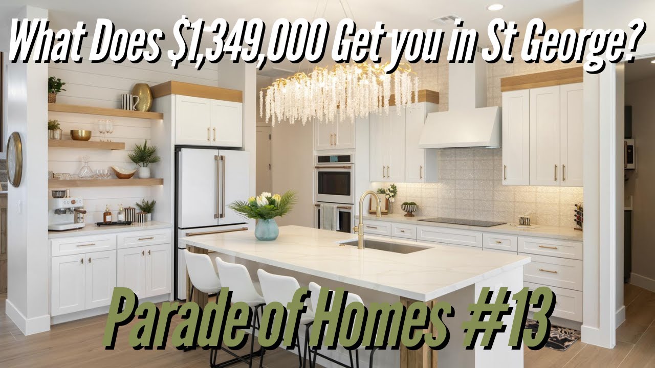 Parade of Homes #13 Tour | Infinex Builders | Poolside Hideaway | For Sale: $1.3M | Hurricane, UT