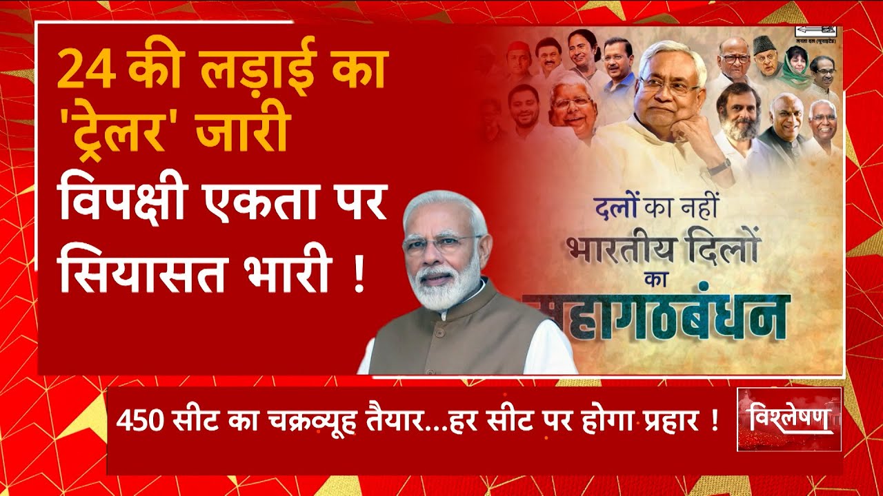 पटना में 15 दलों का मेला, क्या कर पाएंगे 2024 में खेला ? | Opposition Leaders Meeting in Patna