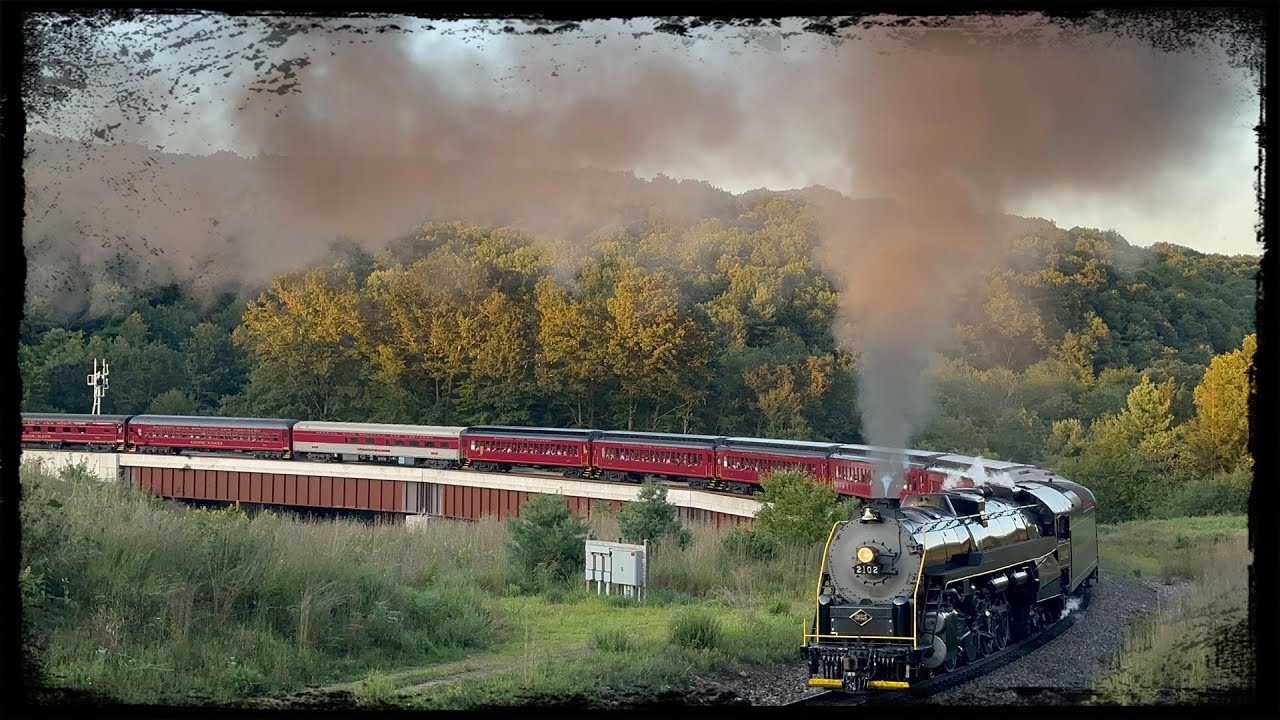 Reading & Northern 2102: Running The Reading And Lehigh Line {4K}