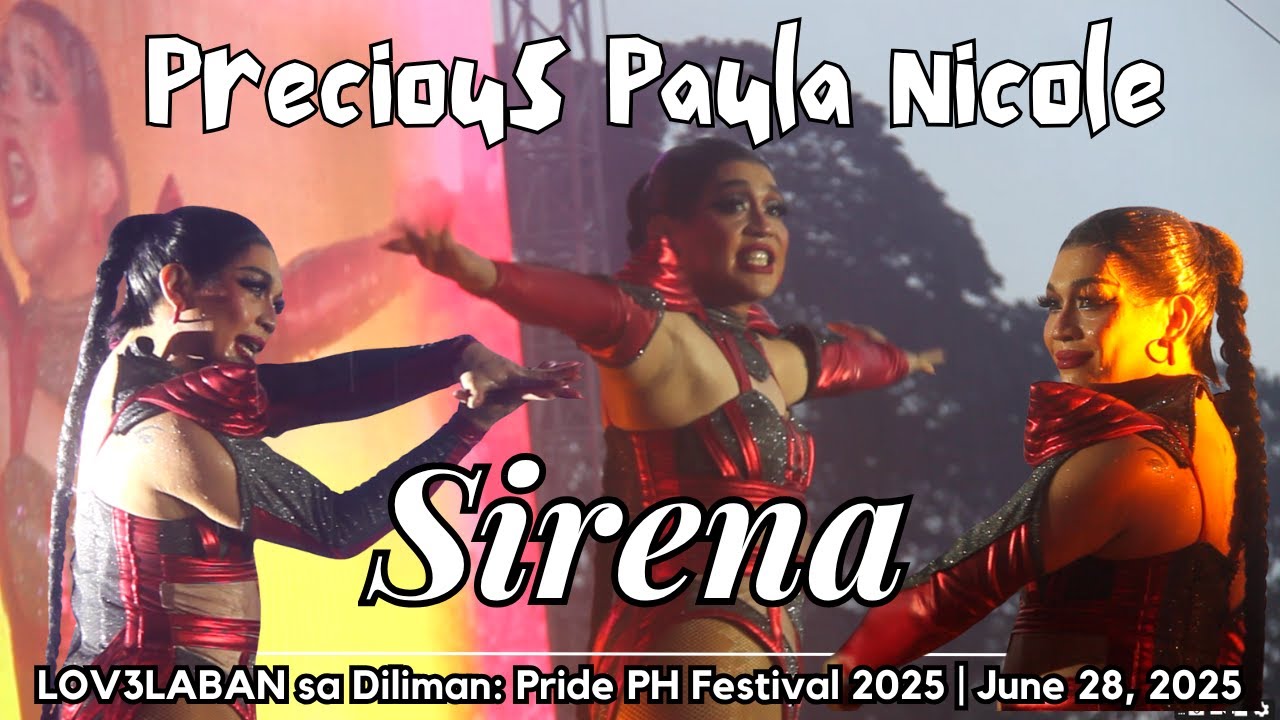 PRECIOUS PAULA NICOLE - Sirena | 𝐋𝐈𝐕𝐄 @ 𝐋𝐎𝐕𝟑𝐋𝐀𝐁𝐀𝐍 𝐬𝐚 𝐃𝐢𝐥𝐢𝐦𝐚𝐧