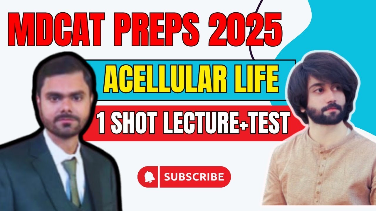 MDCAT Biology Lectures 2025 I MDCAT Biology Preparation I MDCAT Biology One Shot Lecture I MDCAT