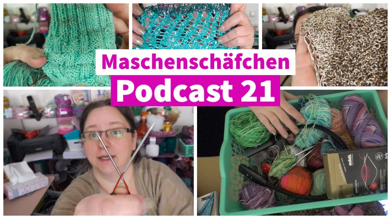 Hilfe so viele Ufos und einiges fertig / Podcast 21 / Maschenschäfchen