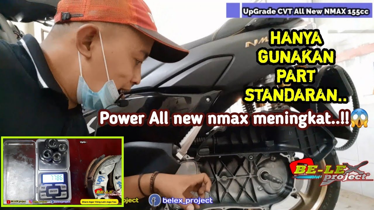 UpGrade CVT ALL NEW NMAX 155cc VERSI MEKANIK YAMAHA