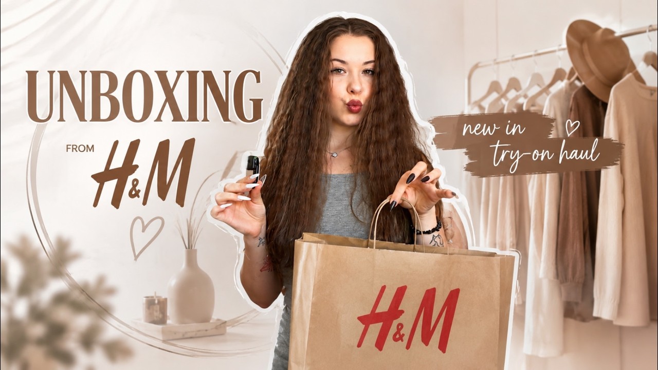 H&M TRY ON HAUL 2026 👗 Unboxing New Clothes + Get Ready With Me | H&M Clothing Haul