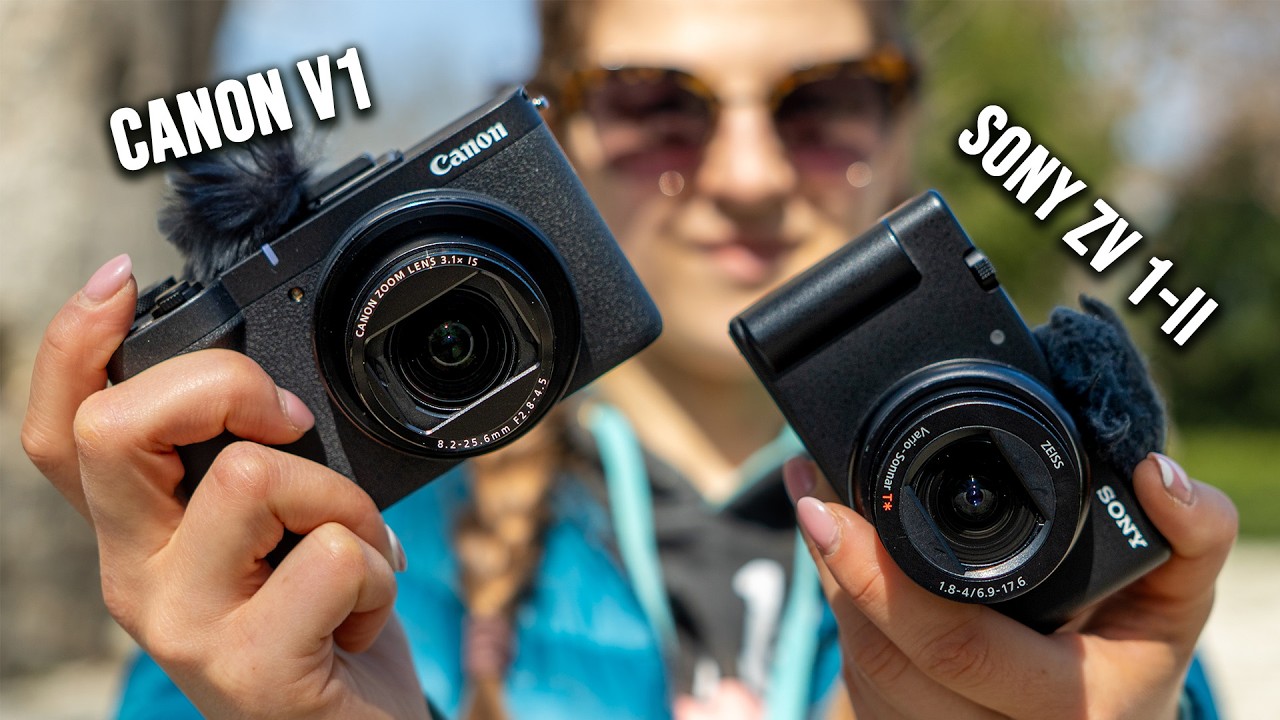 Canon V1 vs. Sony ZV-1 II: Best Budget Vlogging Camera for YouTube (2025)
