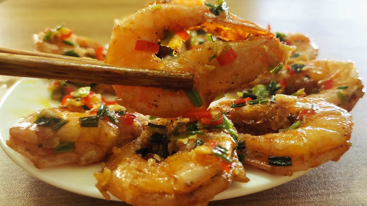 C&aacute;ch l&agrave;m T&Ocirc;M RANG BƠ TỎI - Gi&ograve;n thơm,ngon đậm đ&agrave;- C&ugrave;ng C&aacute;ch l&agrave;m thịt T&ocirc;m đơn giản