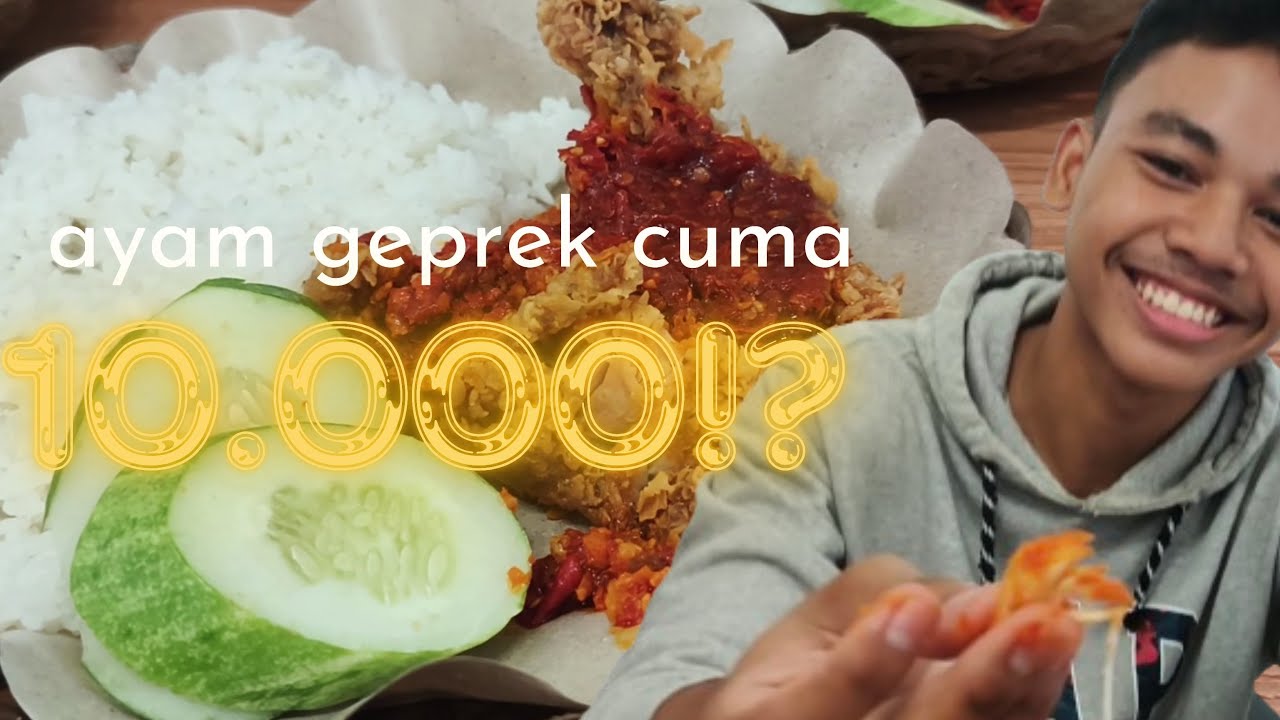 AYAM GEPREK TERENAK DI DALUNG!? | review king geprek