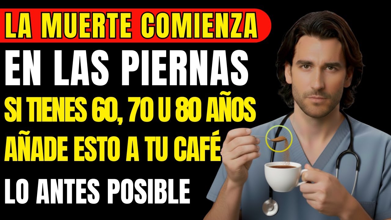 Reconstruye M&Uacute;SCULOS con ESTE POLVO en tu Caf&eacute; ( DETIENE EL AVANCE DE LA SARCOPENIA )