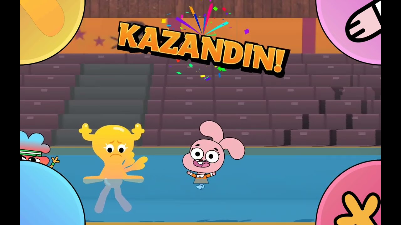 Gumball kazandım