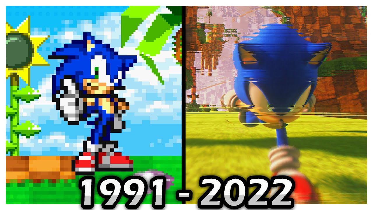 Evolution of Green Hill Zone (1991 - 2022)