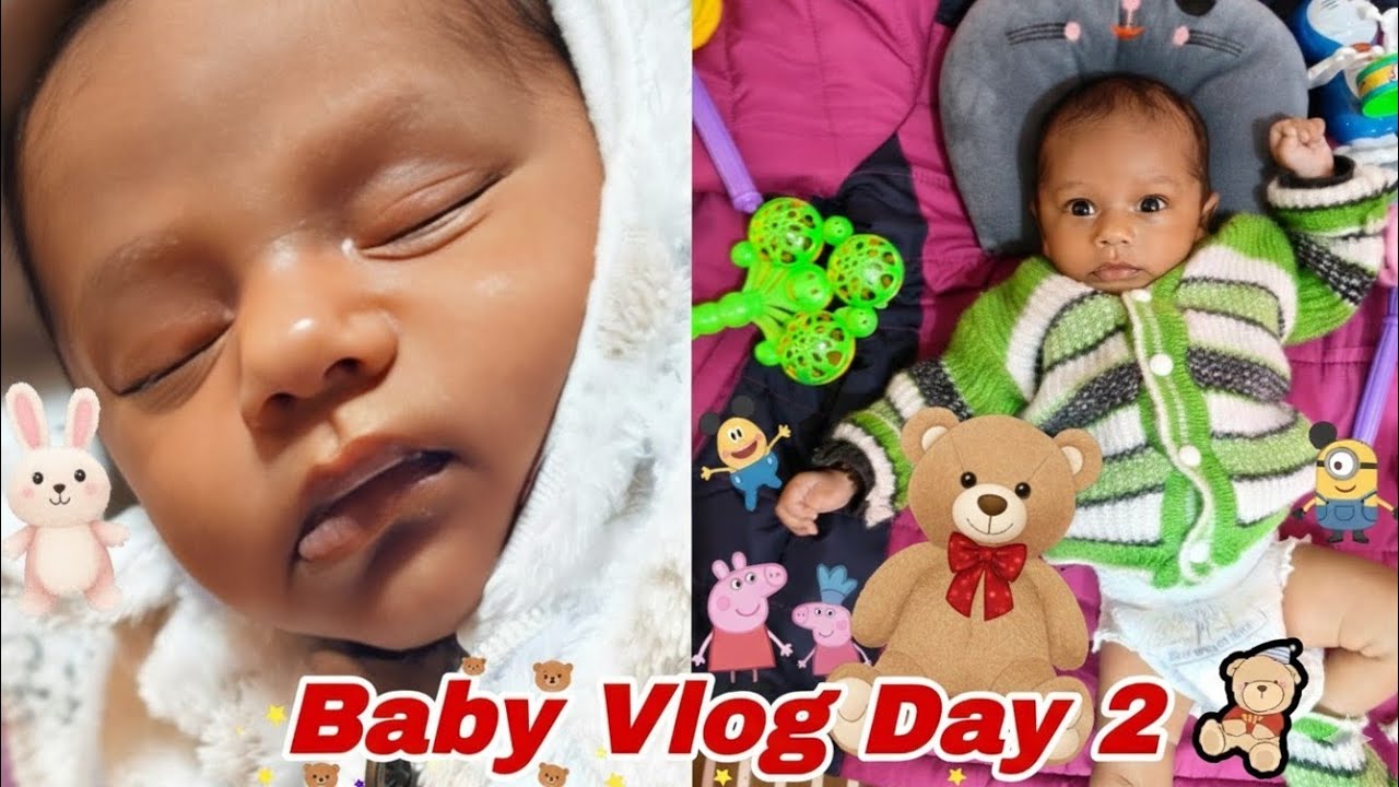 Baby vlog day 2