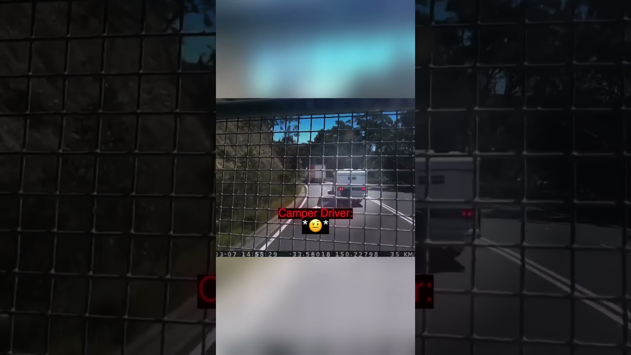 Truck Brake Failure in Heavy Traffic 😳