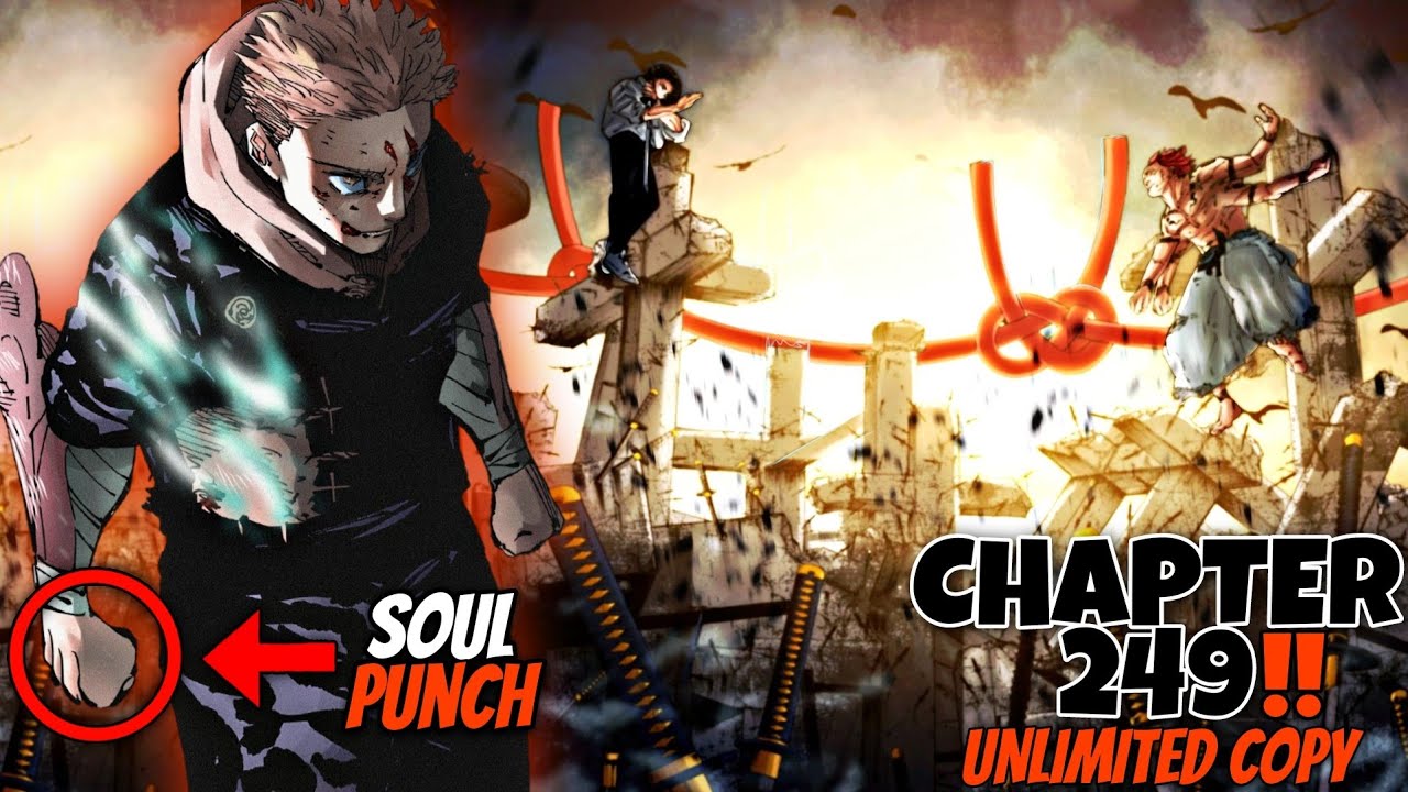 SUKUNA MAHIHIRAPAN SA UNLIMITED COPY AT SOUL ABILITY NI YUJI!😱| JUJUTSU KAISEN CHAPTER 249(TAGALOG)