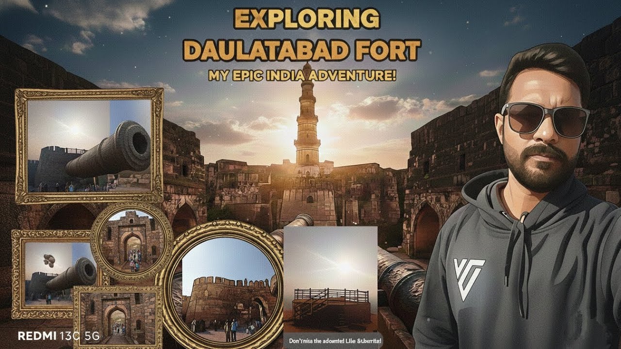 Daulatabad fort exploding | whole fort exploding |#fortexploring #exploreworld #historicalplace  
