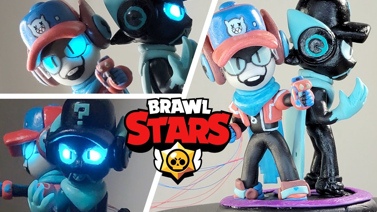 MAKING SKIN LARRY AND LAWRIE - tutorial brawl stars clay art