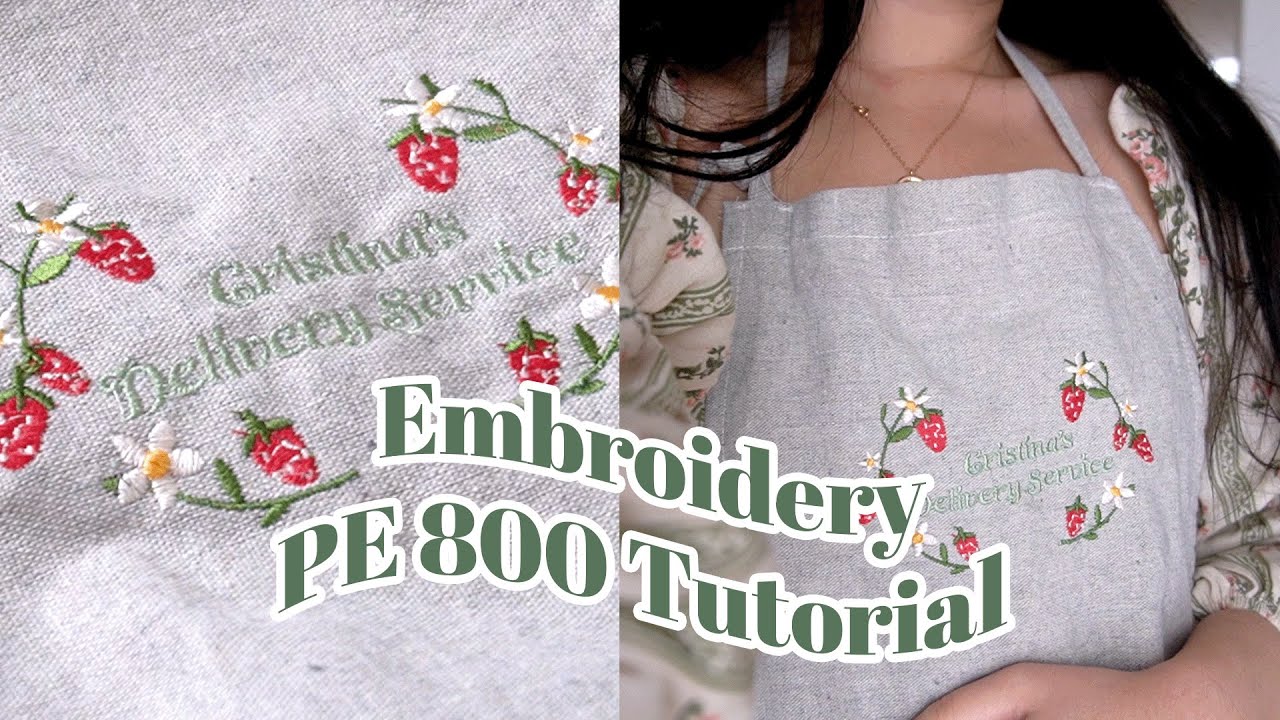 Should I get an Embroider Machine? Review (Brother PE800)