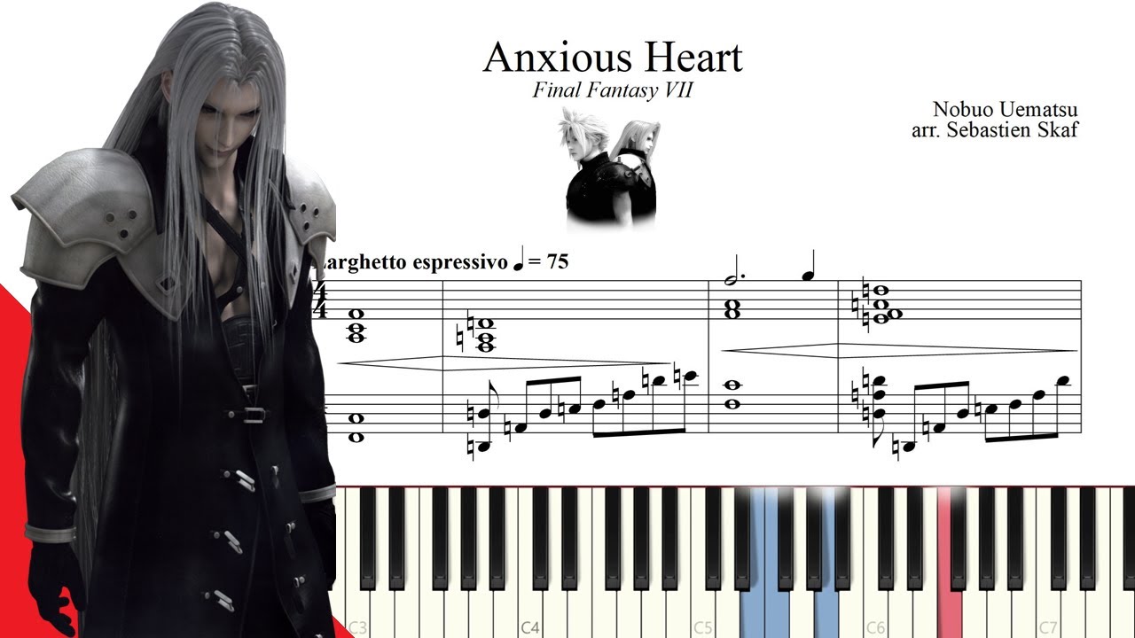 Anxious Heart  |  Final Fantasy VII Piano cover