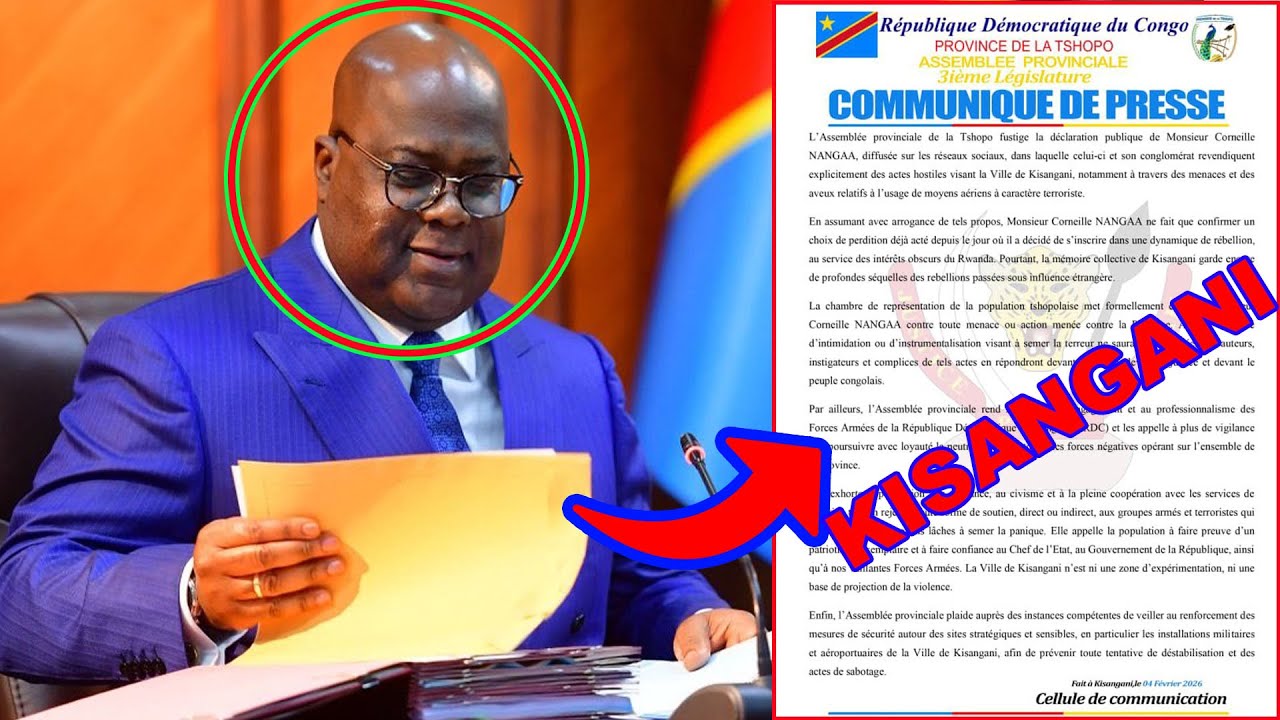TSHISEKEDI ASOHOYE ITANGAZO RY'UBURAKARI KUBERA M23 YARASHE KISANGANI!