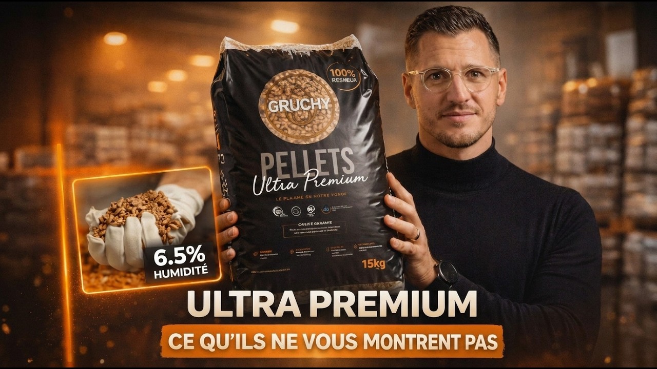 Comment sont fabriqués les Granulés de Bois ULTRA PREMIUM ? Fabrication 100% Française Gruchy