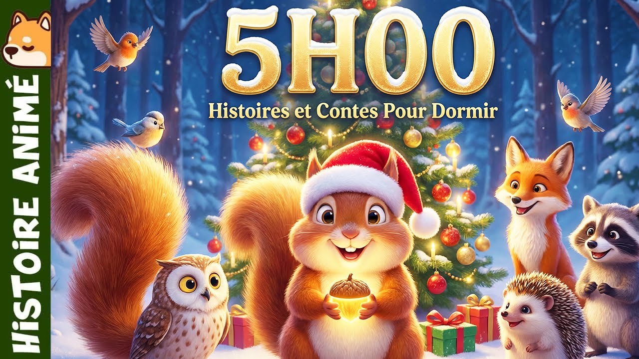 5H00 D'histoires 📖 Histoire pour s'endormir - Compilation Contes pour Enfants (Calme & Apaisant)