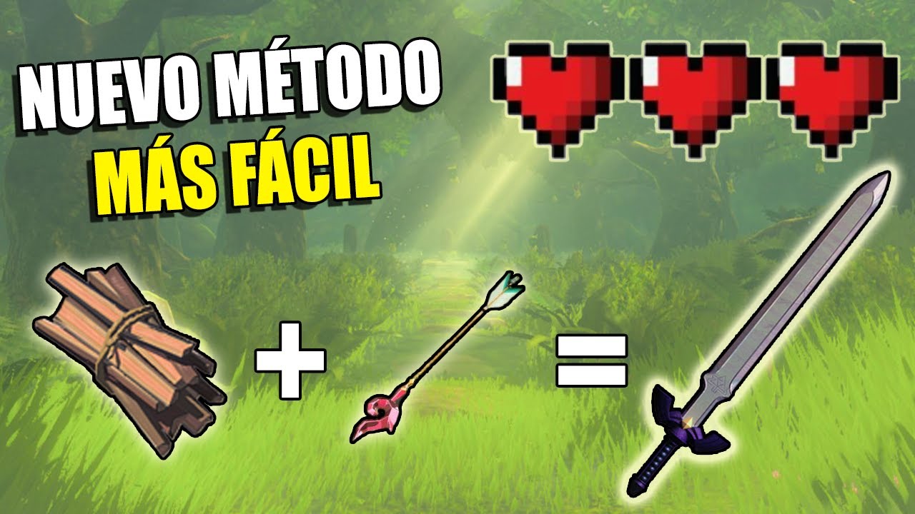 Cómo sacar la ESPADA MAESTRA sin 13 corazones ❤️❤️❤️ (con 3 corazones) - BOTW nuevo GLITCH