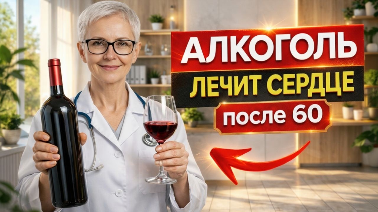 50 грамм коньяка для сердца? Врач раскрыла правду, которую скрывают годами!