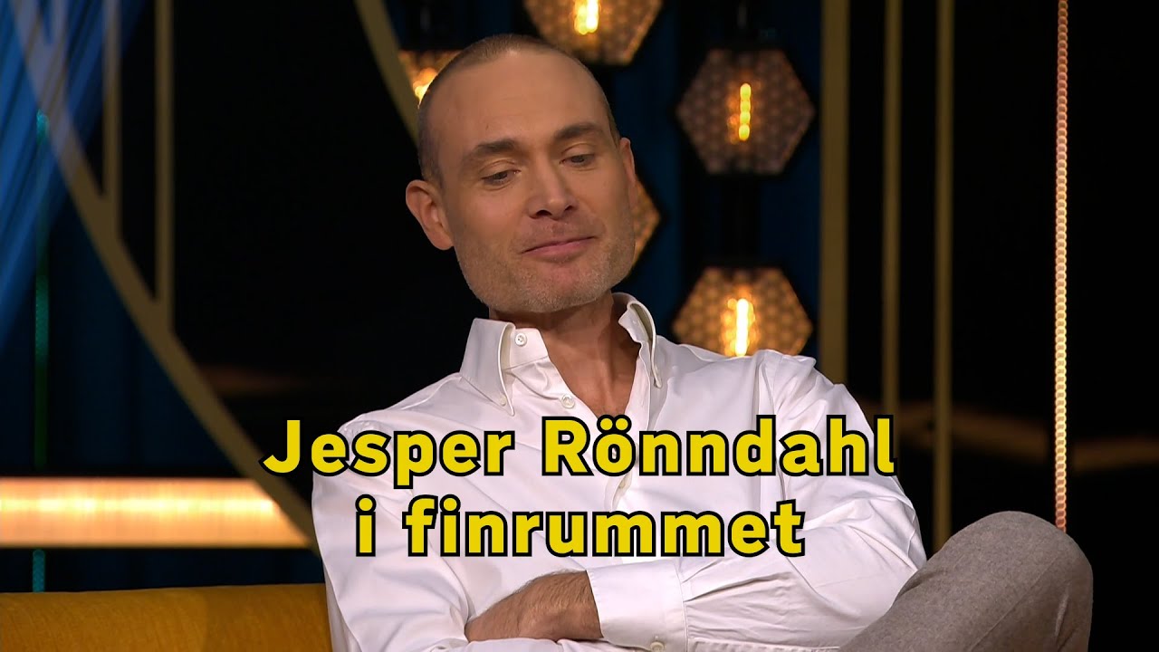 Jesper R&ouml;nndahl i finrummet