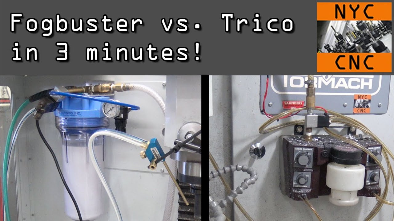 Fogbuster Vs. Trico CNC Coolant: 3 Minute Comparison!