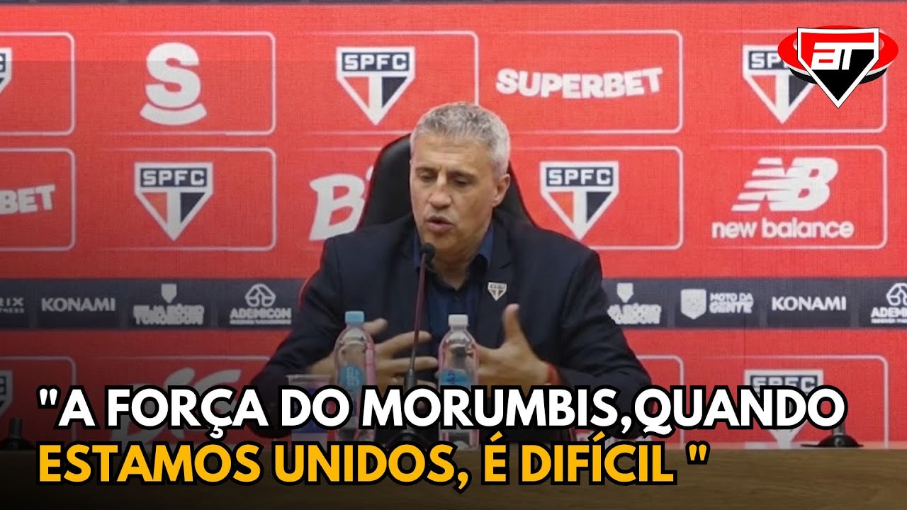 CRESPO DÁ CONSELHO A ALISSON NO SÃO PAULO, VALORIZA O ELENCO E A IMPORTÂNCIA DA TORCIDA NO MORUMBIS
